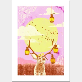 JACKALOPE SAINT Posters and Art